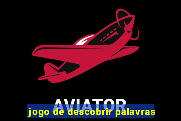 jogo de descobrir palavras