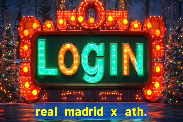 real madrid x ath. bilbao palpite