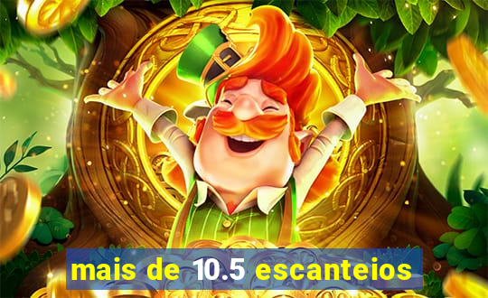 mais de 10.5 escanteios