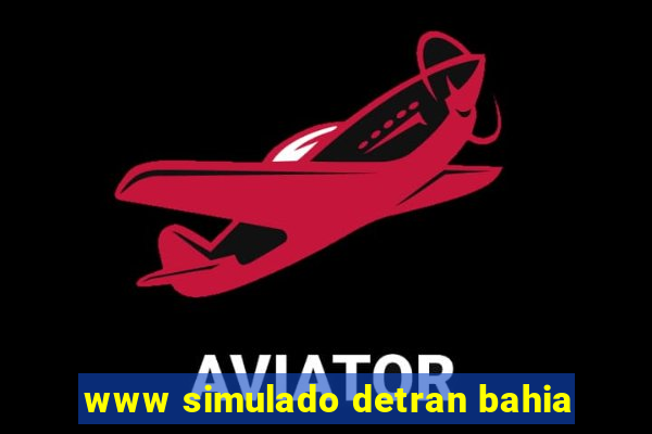 www simulado detran bahia