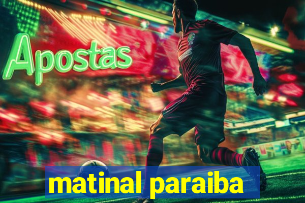 matinal paraiba