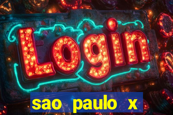 sao paulo x palmeiras palpite