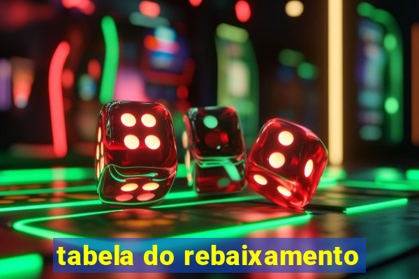 tabela do rebaixamento