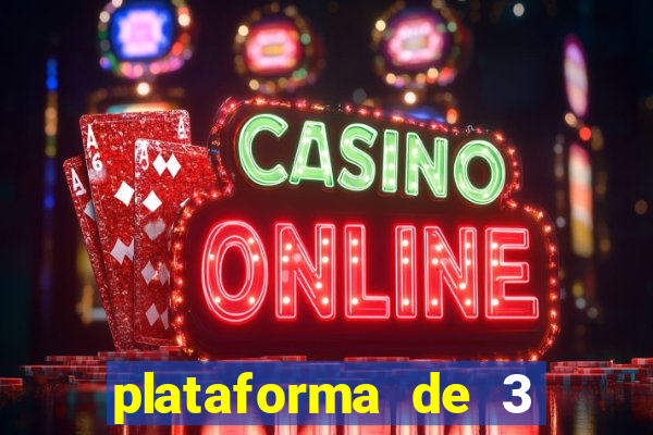 plataforma de 3 reais link
