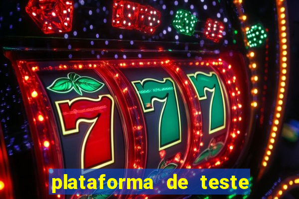 plataforma de teste pg demo