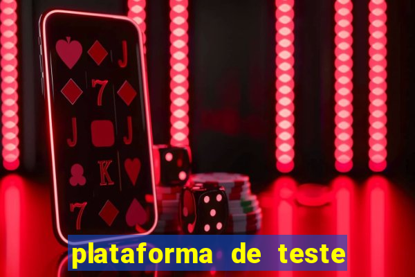 plataforma de teste pg demo