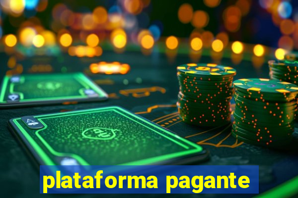 plataforma pagante