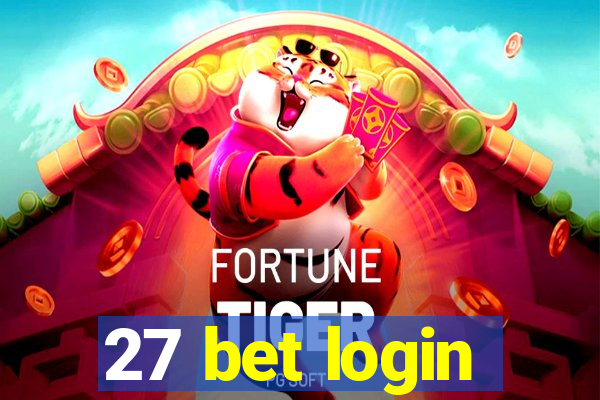 27 bet login