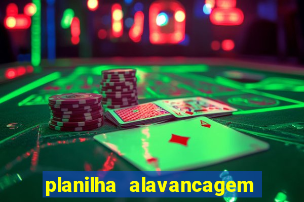 planilha alavancagem de banca