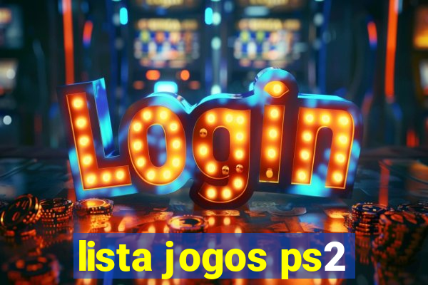 lista jogos ps2