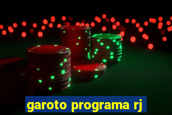 garoto programa rj