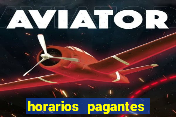 horarios pagantes do coelho