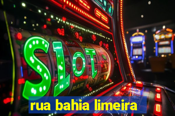rua bahia limeira