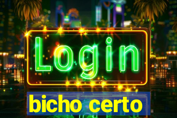 bicho certo