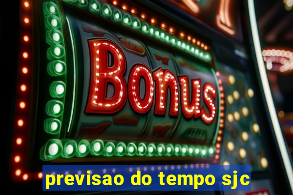 previsao do tempo sjc