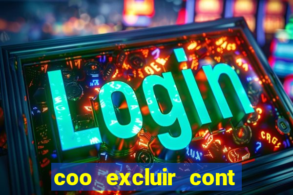 coo excluir cont f12 bet