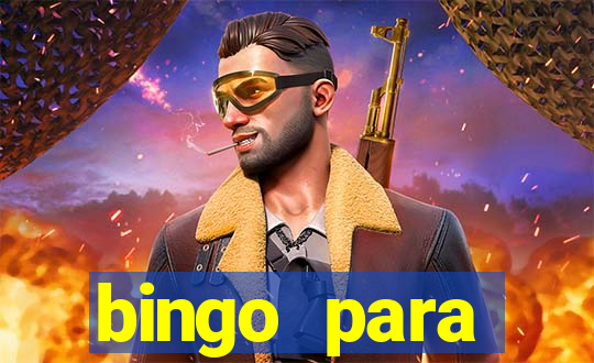 bingo para despedida de solteira para imprimir