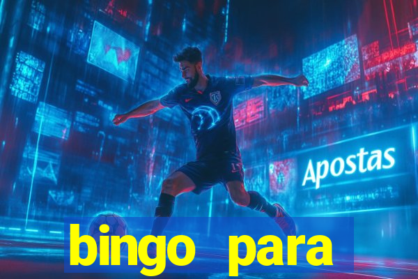 bingo para despedida de solteira para imprimir