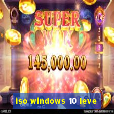 iso windows 10 leve