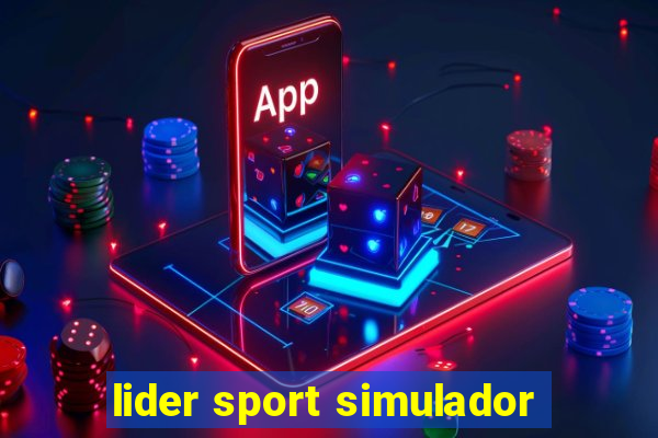 lider sport simulador