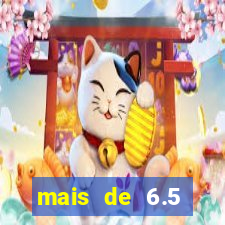 mais de 6.5 escanteios o que significa