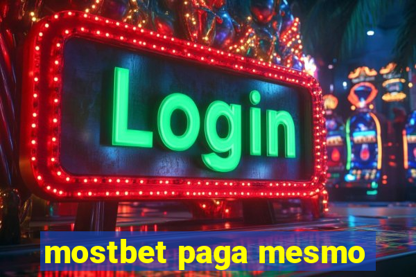 mostbet paga mesmo
