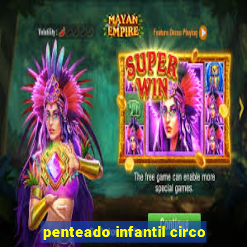 penteado infantil circo