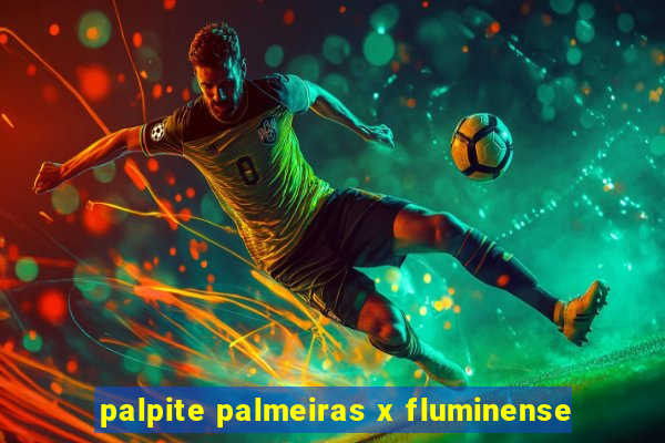 palpite palmeiras x fluminense
