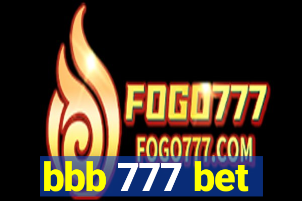 bbb 777 bet