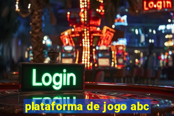 plataforma de jogo abc