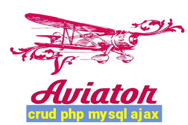 crud php mysql ajax