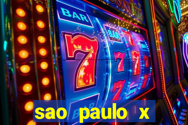 sao paulo x botafogo palpite