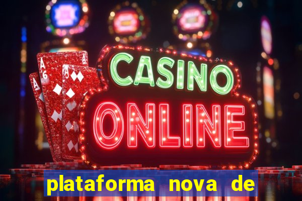 plataforma nova de 3 reais