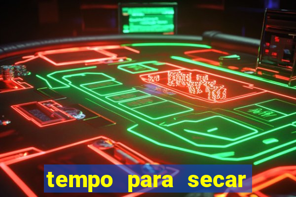 tempo para secar cola de cano