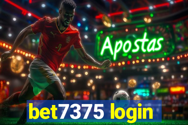bet7375 login