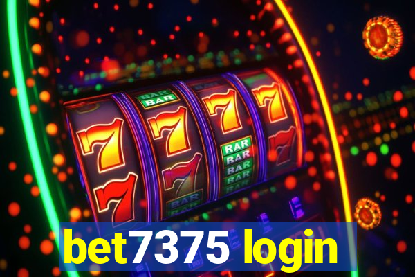 bet7375 login