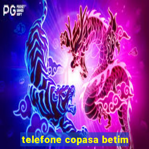 telefone copasa betim