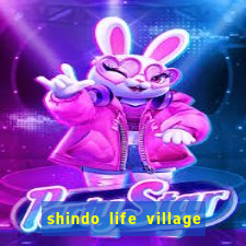 shindo life village blaze private server codes