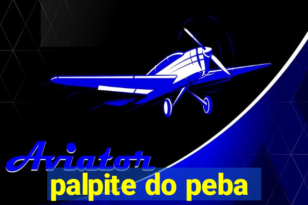 palpite do peba