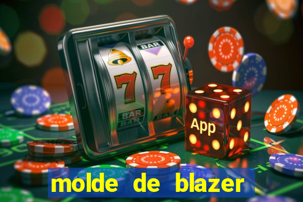 molde de blazer masculino para imprimir