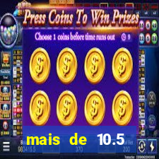 mais de 10.5 escanteios o que significa