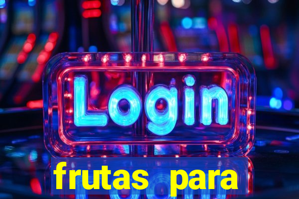 frutas para imprimir e recortar