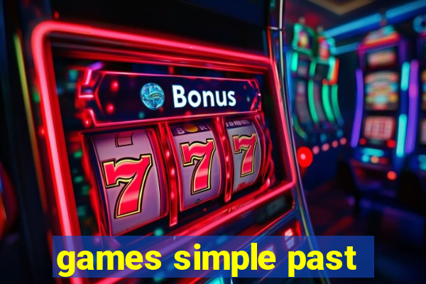 games simple past