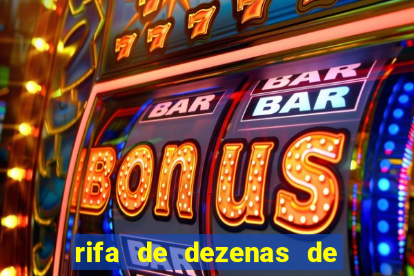 rifa de dezenas de 1 a 100