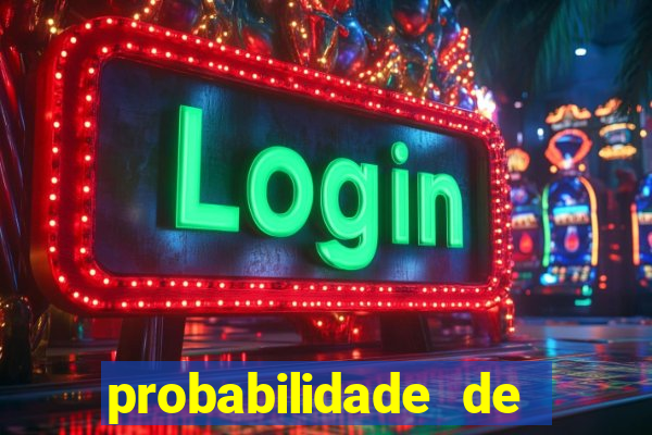 probabilidade de gol em um jogo