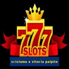 criciuma x vitoria palpite