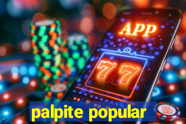 palpite popular