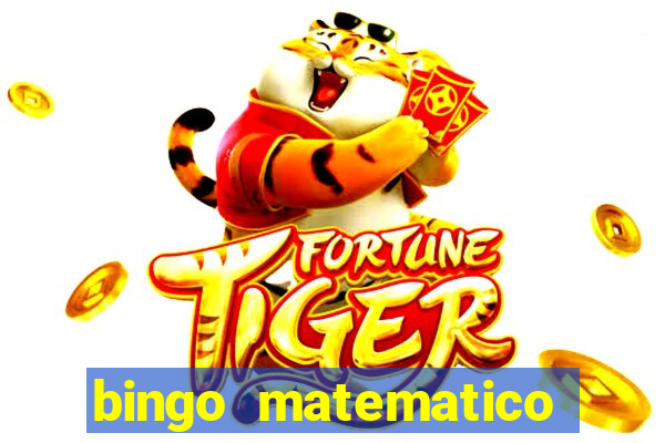 bingo matematico para ensino medio