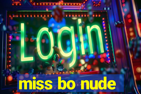 miss bo nude