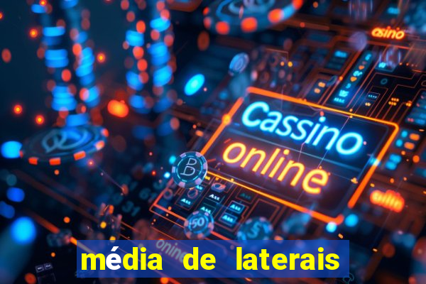 média de laterais por jogo premier league